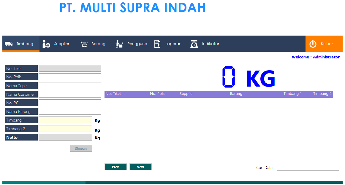 Multi Supra Indah